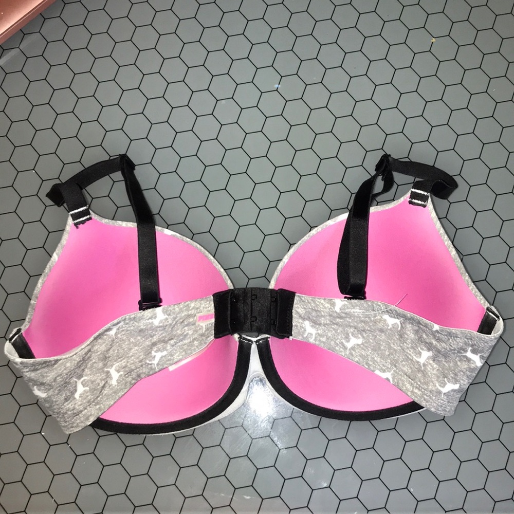 Pink wired bra - Picture 2 of 5